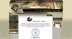 Desktop Screenshot of prirodniny.cz